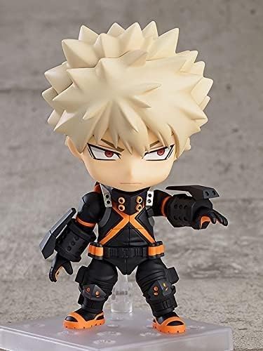 Good Smile My Hero Academia: Katsuki Bakugo (Stealth Suit Ver.) Nendoroid Action Figure,Multicolor image 5