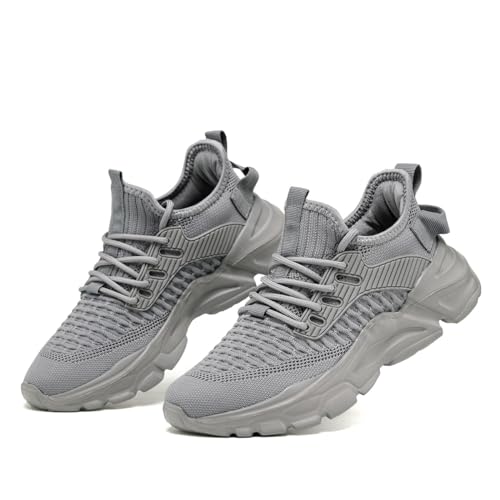 Image of Womens Running Shoes Slip on Breathable Lightweight Fashion Sneakers Athletic Sports Walking Gym Work Shoes