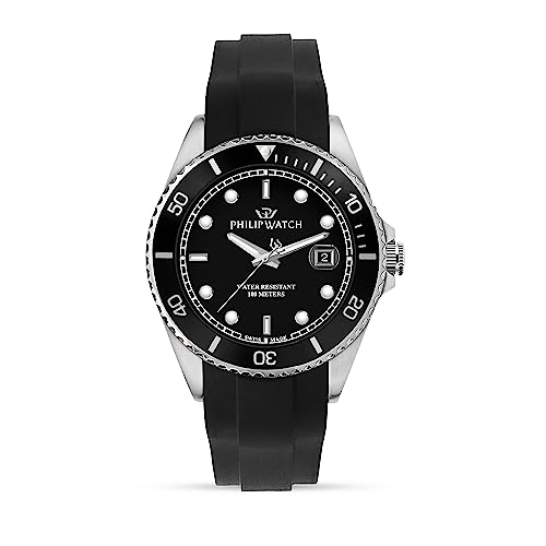 Philip Watch Caribe Orologio Uomo, Tempo E Data - 42Mm - 7