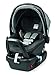 Peg Perego Booklet 50 Travel System - Includes Booklet 50 Baby Stroller and The Primo Viaggio 4-35 Infant Car Seat - Made in Italy - Atmosphere (Grey)
