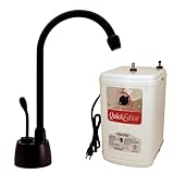 Westbrass D271H-12 Velosah 9' 1-Handle Hot Water Dispenser Faucet with Thermostatic Hot Water Tank, Oil Rubbed Bronze