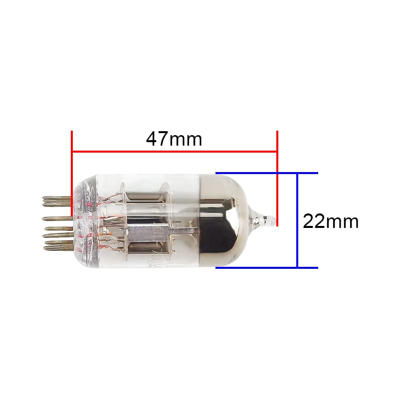 2pcs/Paarrohrverstärker 6H23N Vakuumventil ersetzen 6H23 E88CC ECC88 6DJ8 Elektronikrohr verbessern die Qualität der Audio -Klangqualität