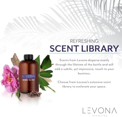 Miniatura 5 de Levona Scent Difusor sin agua Enchufe inteligente de aroma de aceite esencial, máquina portátil para toda la casa y espacios grandes, LCD, HVAC,