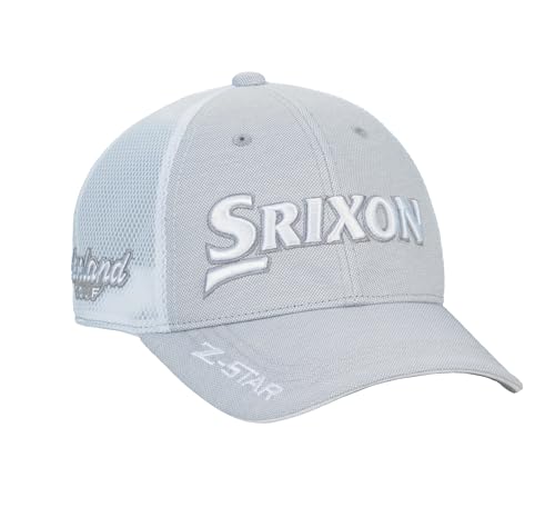 ダンロップ(DUNLOP) スリクソン キャップ SMH5153X 杢グレー