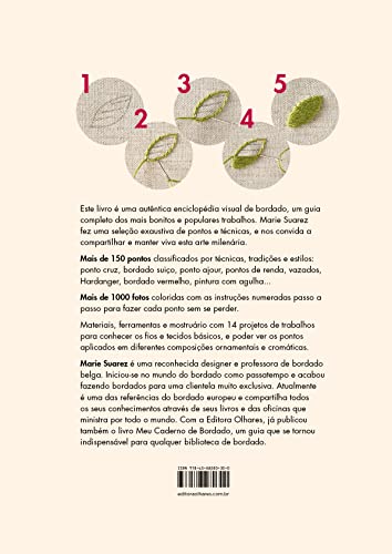 Bordar é facil: Guia de técnicas de bordado passo a passo
