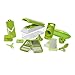 Produktbild Genius Nicer Dicer Plus Julietti (16 teilig) - Gemüse-schneider für Würfel, Stifte, Scheiben, Spiralen & Julienne - Julienneschneider Spiral-schneider Gemüsehobel für die Küche