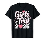 Chicas Viaje 2026 Mujeres Fin de Semana Vacaciones de Verano Playa Coincidencia Camiseta