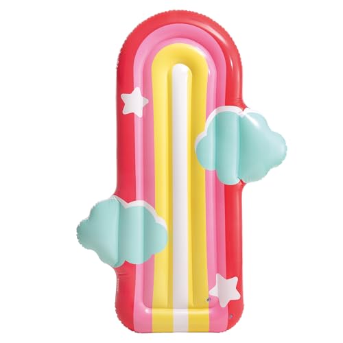 Intex Rainbow Cloud Float, Inflated Size: 1.75m x 1.17mx x 20cm (58729EU)