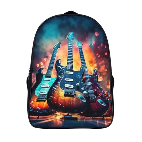 Sac à dos enfants guitare 3D le cadeau de rentrée idéal pour garçon