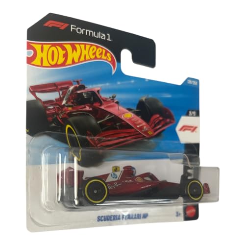 Image of Hot Wheels Scuderia Ferrari HP [Red] Formula 1 3 /5, 120 /250-1:64 Scale Diecast Toy Vehicle