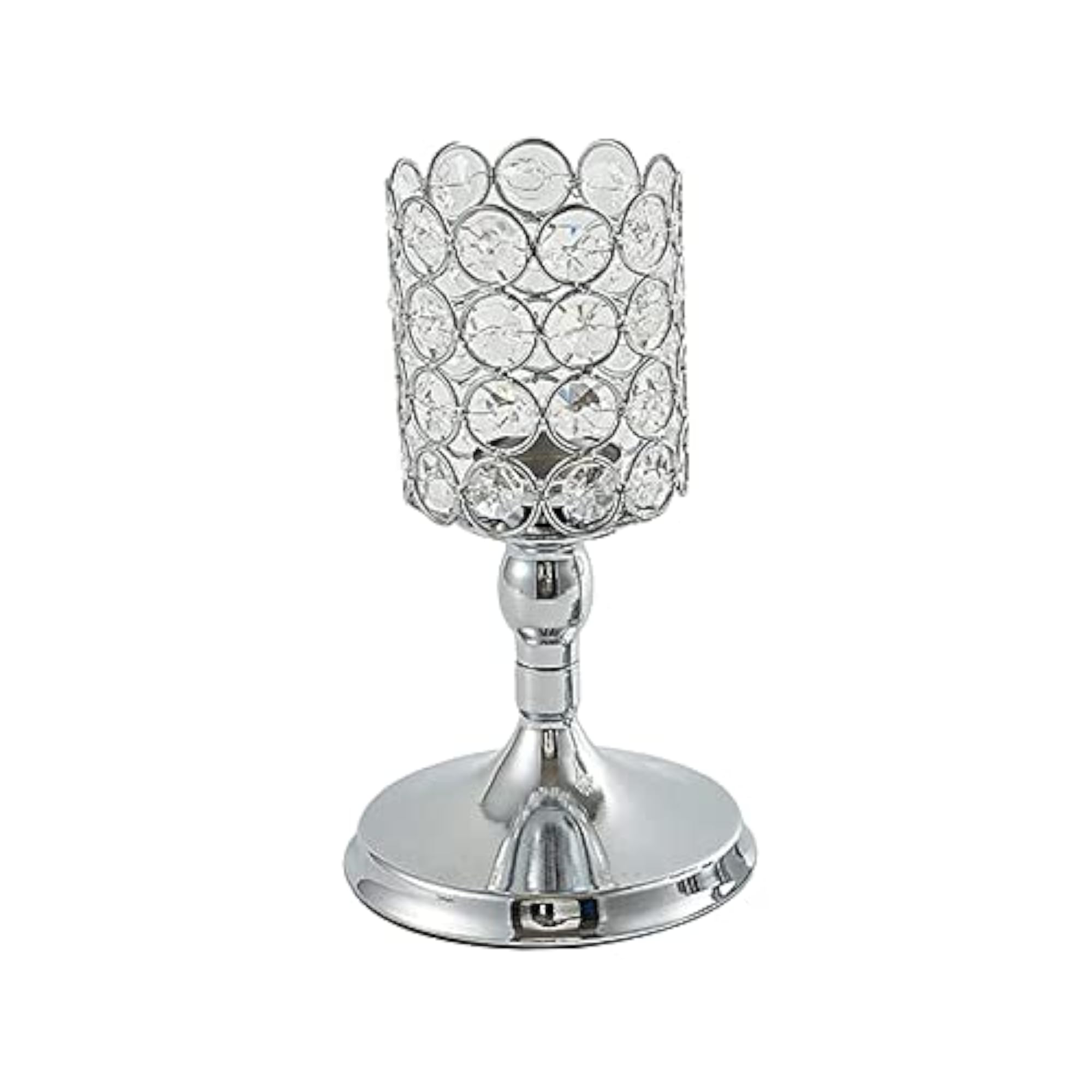 Crystal Tealight Candle Holders for Wedding Centerpiece