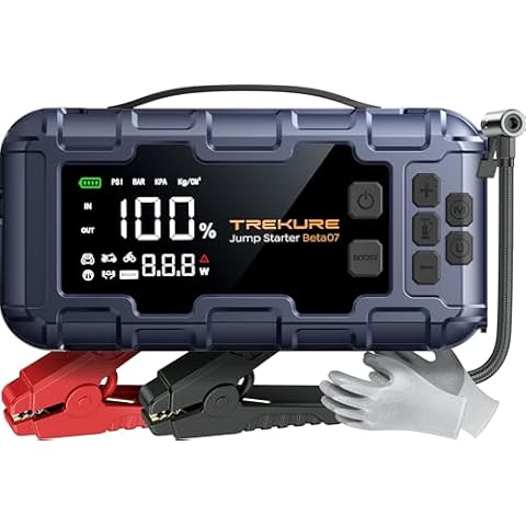 TREKURE 10-in-1 Car Battery Jump Starter Cover