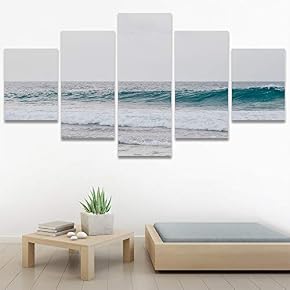 SIGNWIN 5 Panel Canvas Wall Art Modern Art...