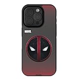 Keyscaper Marvel Deadpool Grid Bump Cell Phone Case for iPhone 15