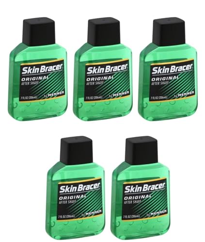 Skin Bracer by Mennen After Shave, Original 7 fl oz (206 ml) Pack of 5