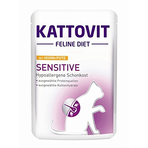 Kattovit Feline Diet Sensitive con pollo e