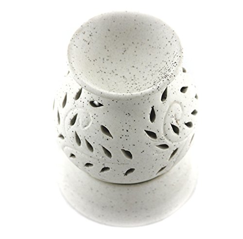 Image of Brahmz Electric Aroma Oil Diffuser Ancient Matki Diffuser with Bulb Electric Aroma Burner Electric Diffuser Matki Shape WD 12cm