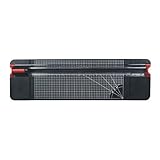 Supremo Paper Trimmer, Craft Paper Cutter, 2 Cut Styles, Straight and Wave cuts