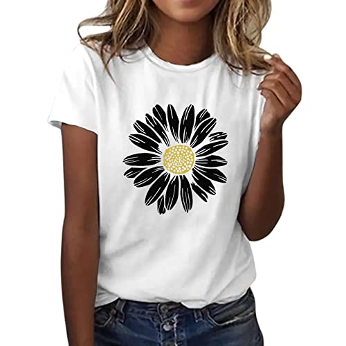 Ofertas Flash de Hoy Camisetas Mujer Manga Francesa Blusas De Tallas Grandes Verano 2025 Que No Se Planchan Camisa Blanca Larga Largas Gym Gasa Gatos Camisas Vaqueras Corta Camisola Camiseta
