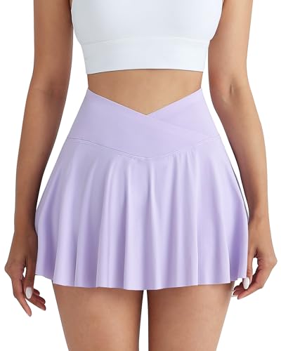 Amazon.com: Women Tennis Golf Skirt with Pockets - High