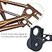 Kangnice Mountain Bike Chain Tensioner Guide Replacement Aluminum Alloy Folding Bicycles Chain Stabilizer Cycling Chain Tensioner