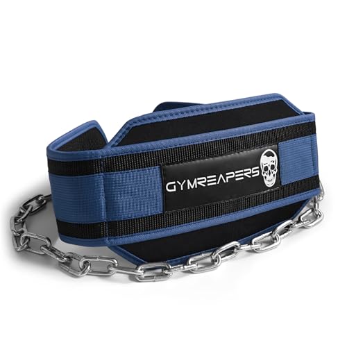 Gymreapers Dip Belt With Chain For Weightlifting, Pull Ups, Dips - Heavy Duty Steel Chain For Added Weight Training - Image 3