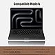 Displayschutzfolie für 2024 MacBook Pro 16 Zoll M4 Chip A3186 A3404 Klar High Definition Anti-Kratzer 5H Härte Filter Laptop Protector Zubehör