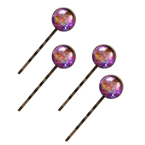 Barrettes à cheveux femme au motif galaxie idéales pour vos soirées