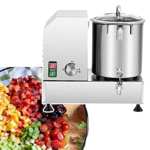 Robot de cocina eléctrico y cortador de verduras, picadora de carne comercial, cortador de repollo de acero inoxidable