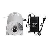 CONTENIDO DEL PAQUETE Incluye motor x 1, controlador x 1, caja de conexiones x 1, cerradura eléctrica de la puerta x 1, llave x 2, manija de giro x 1 par, cargador x 1, manual x 1, fácil de montar.