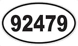 US Decal, Inc. Number 92479 Oval Sticker