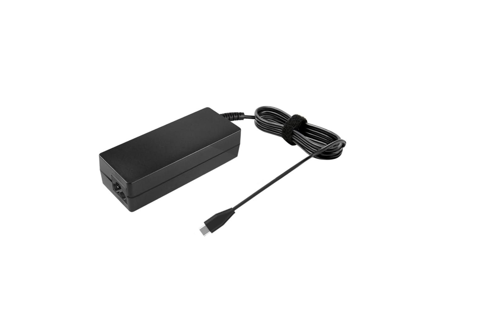 Alimentatore USB-C 100W PD 3.0 per Laptop e Notebook, 5-20V, 3-5A, Regolazione Automatica, Protezione Integrata, Cavo di Alimentazione Incluso, Nero