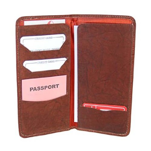 MARSHAL High End Leather Travel Organizer Wallet #565CF
