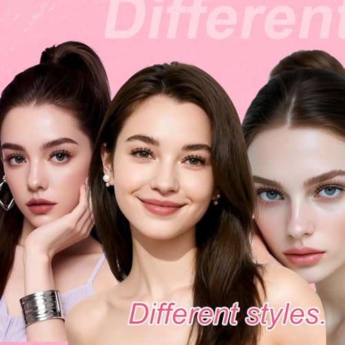 AKARA Ciglia Finte Naturali 16 Paia 3D Ciglia Finte False Eyelashes Visone Artificiale (16pairs-Mix)