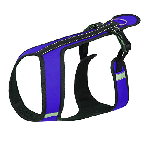 Northern Howl Canicross Hunde Zuggeschirr in Blau mit Reflektoren Cover