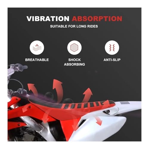 Housse de siège moto déchirée ? Solution coussin protecteur pour CRF - 5