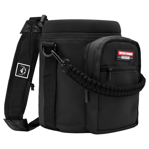 Nature PIONEOR Neoprene Insulated Water Bottle Holder with Shoulder Strap for Yeti 1.8L