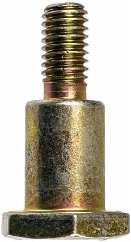 Miniatura 3 de HASMX 738-05007 Reemplazo de perno de hombro para cortacésped MTD, Troy-Bilt, Arnold, Bolens, Remington, Ryobi, Yardman, Yard-Machine, Blanco,