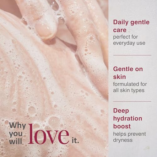 Image of FOYO Cherry Blossom Body Wash for Dry Skin | Hydrating Shower Gel with Niacinamide & Aloe | 500ml