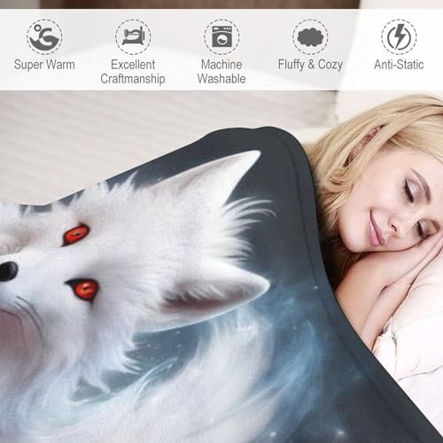 Couverture renard voyage et maison, le cadeau idéal chaud et douillet pour proche - 4