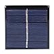 4pcs 3V 168 mA Silizium Solarpanel, 54x54mm/2,1 x 22.1in Solarzni -Solarzellen Solar DIY -System Kits Notladegerät Tragbare Stromversorgung