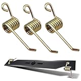 330105 Replacement Spring, 3-Pack, Fit for MaxPower 330100 Universal Power Rake/Dethatcher, Lawn Tension Spring for Thatch Removal and Rake Tooth Adjustment