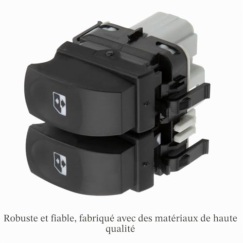 Commande lève-vitre Clio 3 pour réparer une vitre bloquée 12V