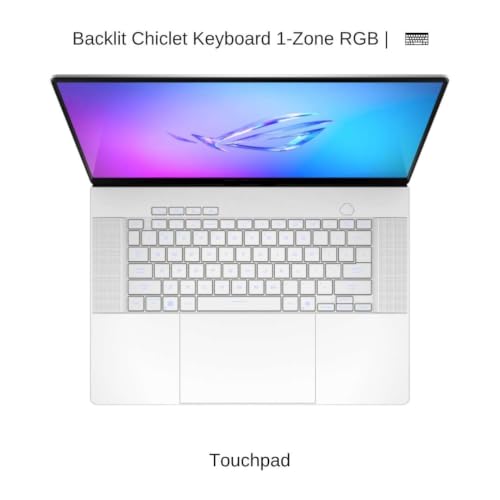 Image of HIDevolution [2026] ASUS ROG Zephyrus G16 GU606AR White 16 inch WQXGA 240Hz OLED, 1.6 GHz Ultra 9-386H, RTX 5070 Ti, 32 GB LPDDR5X RAM, 1 TB PCIe SSD, Windows 11 Pro