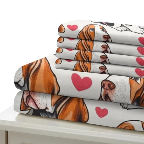 Housses de couette ours microfibre 260x220 cm avec taies