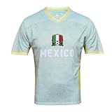 SURUIDA México Jerseys para hombres y mujeres, ropa de fútbol para fanáticos para entrenamiento deportivo, playera de...