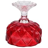 DECORNIJIA Vintage Dessertschale Glas mit Fuß Stilvolle Eisschale für Eiscreme Pudding Saft und...