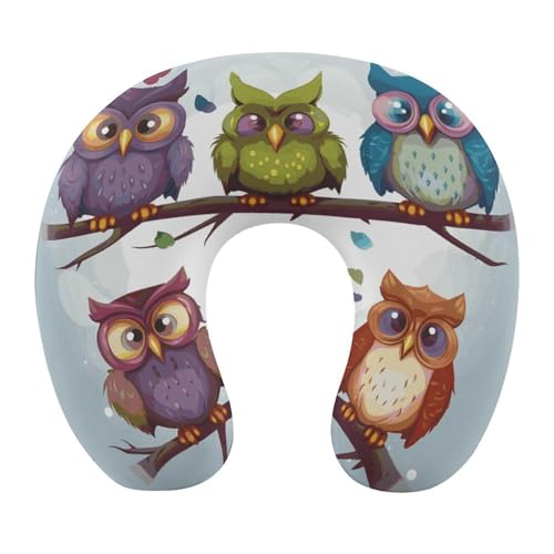 Almohada cervical de memoria en forma de U portátil miniatura 1