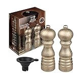 Peugeot Coffret PARIS duo mp+ms patine dorée 18 cm
