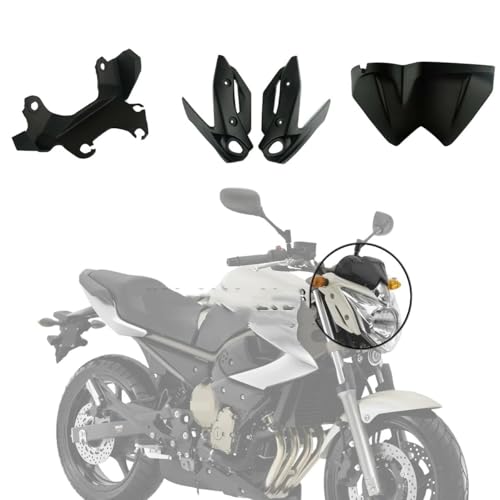 Support de compteur XJ6 avec carénage latéral brut à peindre